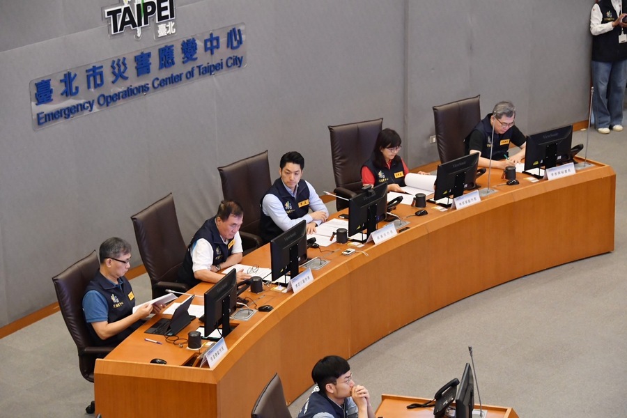 台北市長蔣萬安3日指出,國慶晚會目前不受颱風影響。(台北市政府提供)