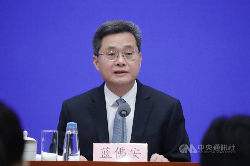 中國政府宣布將推出新的刺激措施,外界估規模達到2兆人民幣。圖為藍佛安。(中央社)