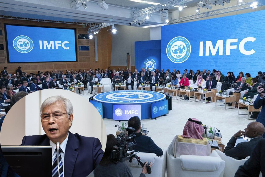 立委關切台灣是否更積極爭取加入IMF,中央銀行總裁楊金龍(圖)表示,得視2大因素,尤其美國影響力大,美國態度相當重要。(網路截圖)