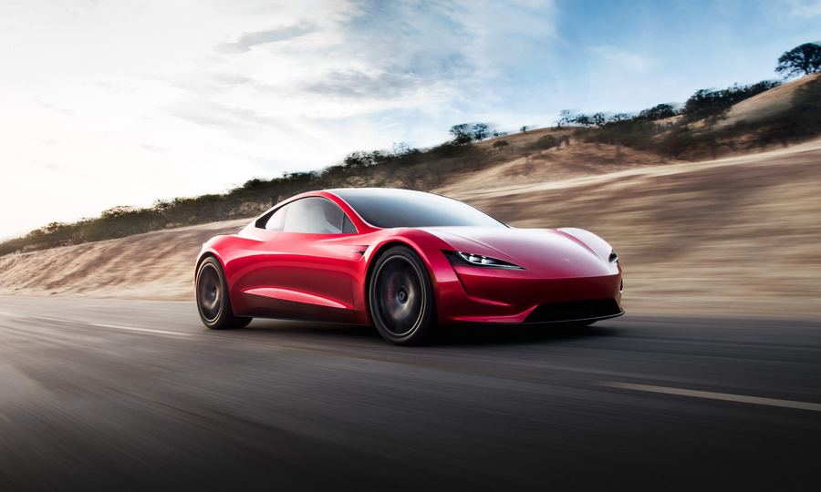 特斯拉全新跑車 Roadster。(網路截圖)