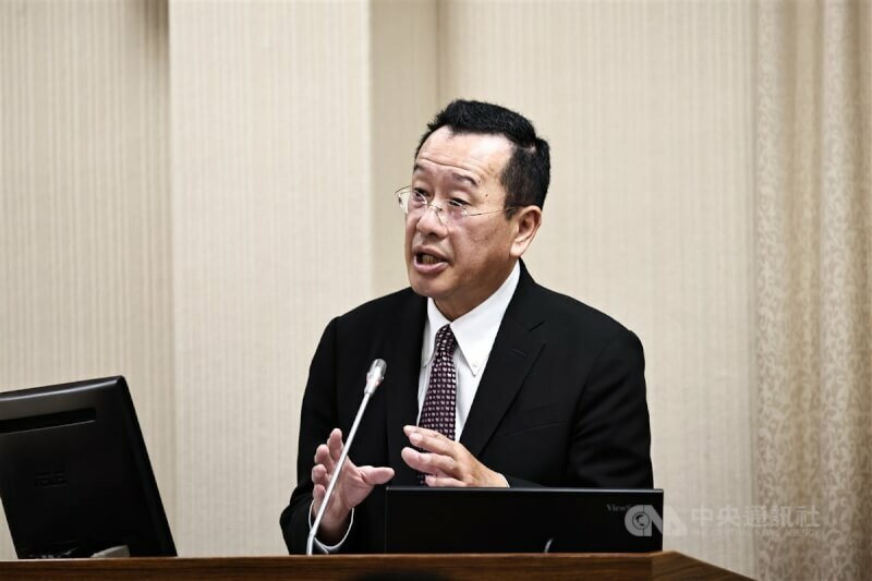 國防部長顧立雄19日到立法院備詢《軍審法》相關議題。(中央社)
