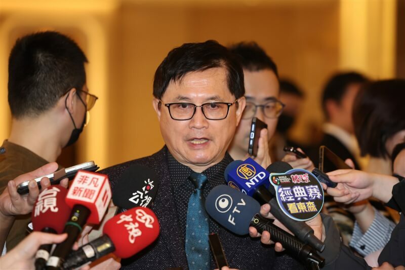 工商界19日在不同場合不約而同呼籲要發展核能。圖為童子賢。(中央社)