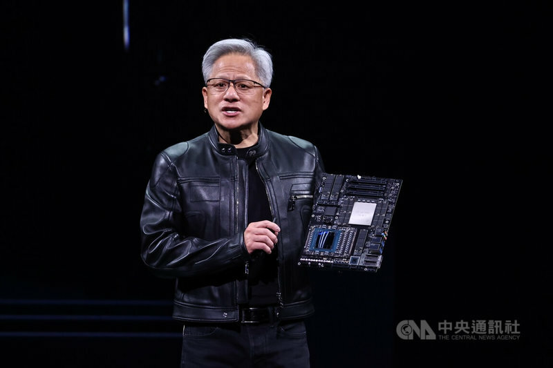 輝達執行長黃仁勳從去年迄今多次表態支持核能,並在訪問日本與台灣事都曾呼籲兩國要發展核能。(中央社示意圖)