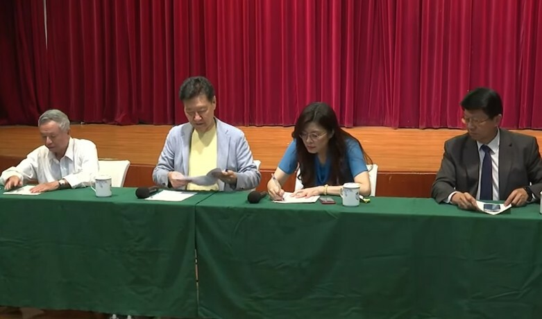 針對賴總統團結國家十講,媒體人趙少康宣布,未來會逐場進行反駁。(直播截圖)