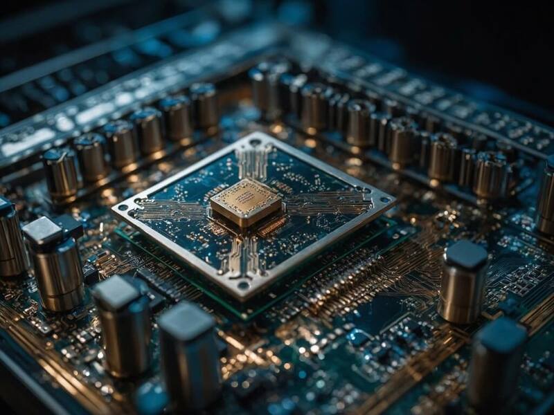 國際半導體產業協會(SEMI)預估,2025年全球半導體製造設備銷售額將創下歷史新高,達1255億美元,年增7.4%。(中央社)
