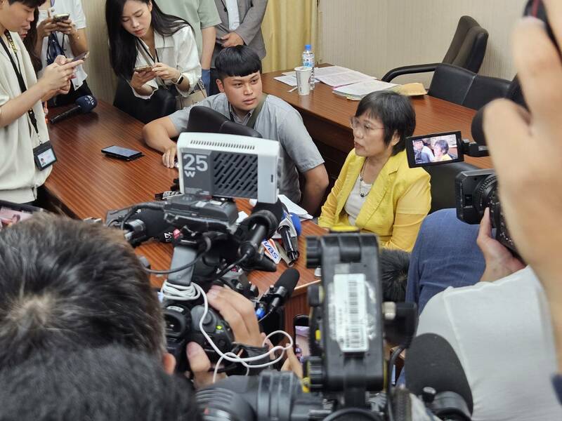 立法院內政委員會11日審查《行政區劃法》草案。圖為內政部長劉世芳。(Photo by 呂翔禾/台灣醒報)
