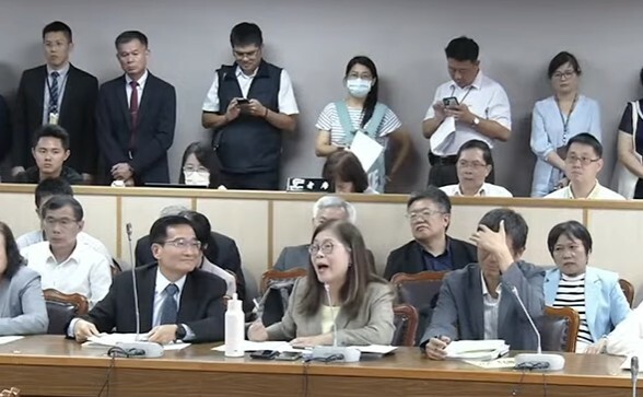 立法院15日進行「強化國安韌性特別預算」等案件朝野協商,海委會爭取國海院一筆10.9億預算不被刪2億失敗。(直播截圖)