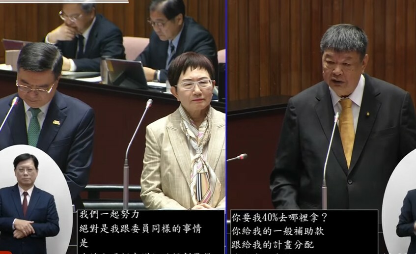 行政院長卓榮泰28日前往立法院備詢,各黨立委針對各自關注議題進行質詢。(直播截圖)