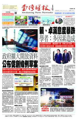 台灣醒報實體報